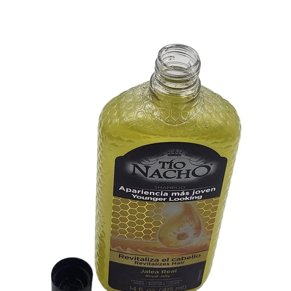 Tio‎ Nacho Younger Looking Revitalizing Shampoo 14 fl oz with Royal Jelly Jojoba